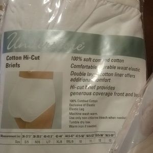 Underscore Intimates & Sleepwear - NWT 6 Pair 10/XXXL Cotton Briefs Final Price Underscore Intimates & Sleepwear - NWT 6 Pair 10/XXXL Cotton Briefs Final Price